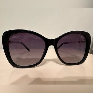 Chanel pearl silver sunglasses